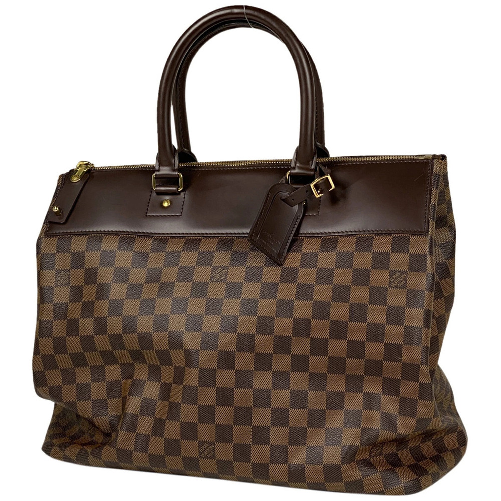 Louis Vuitton Greenwich Handbag Travel Bag Damier Brown